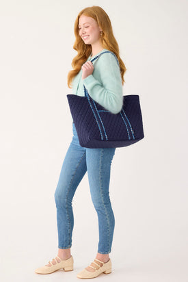 Hathaway Tote Bag - Peacoat - Image 2