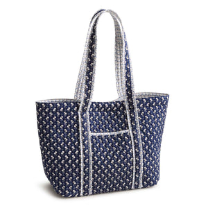 Hathaway Reversible Tote Bag - Rachel Ditsy Peacoat - Swatch Image