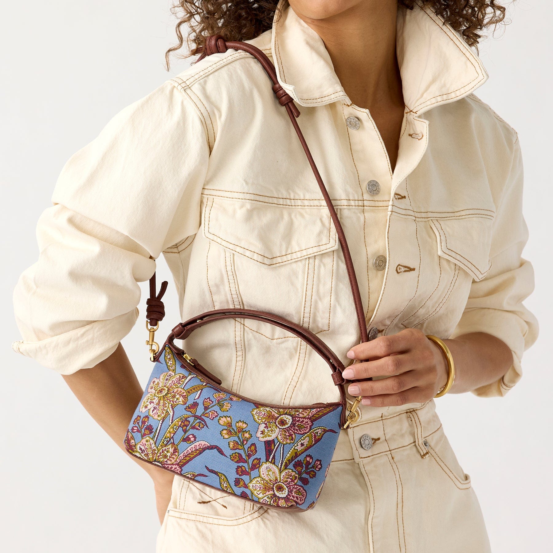 Roxbury Crescent Crossbody - Oxford Canvas | Vera Bradley