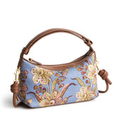 Roxbury Crescent Crossbody - Begonia Fields - Swatch Image