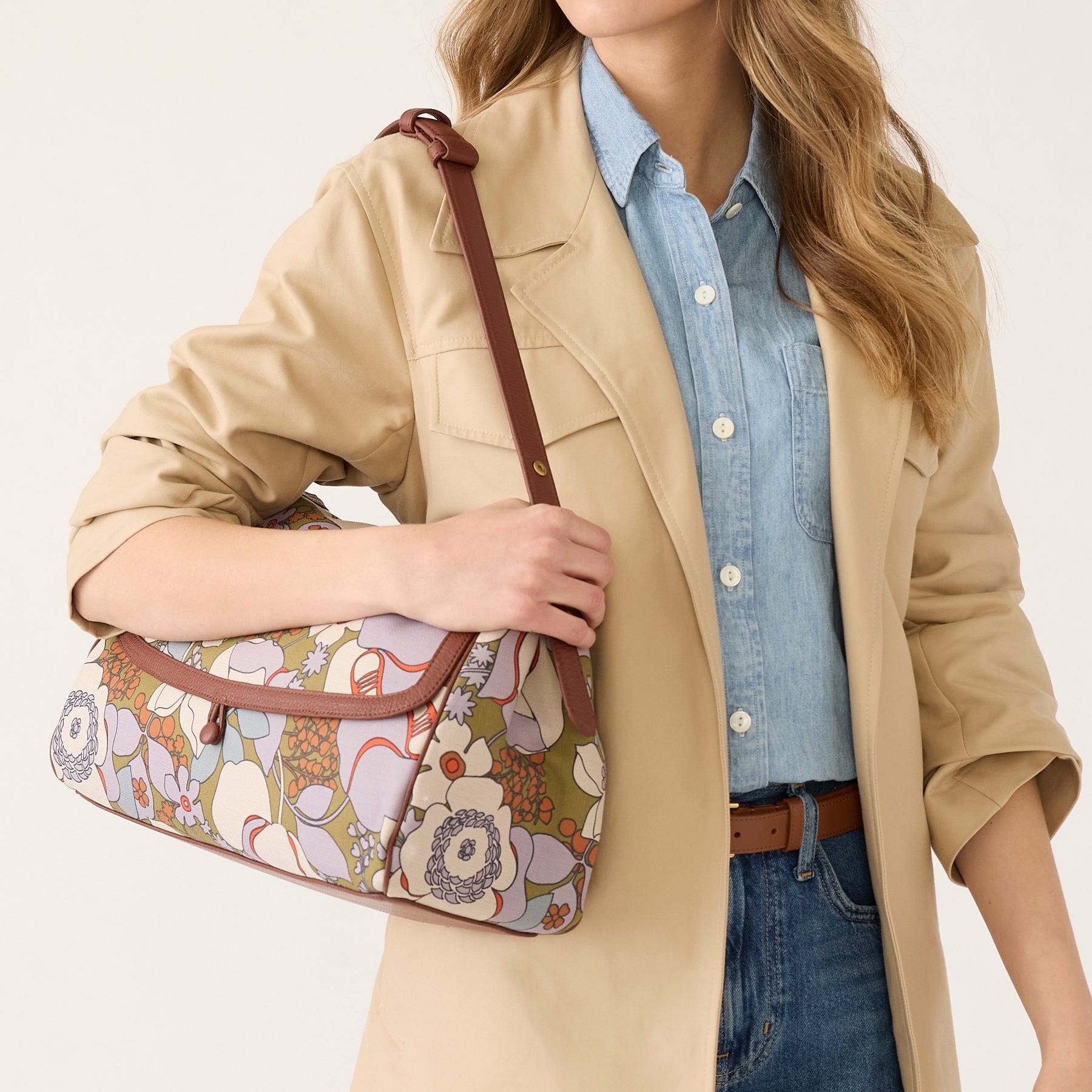 Rothvale Shoulder Bag - Oxford Canvas | Vera Bradley