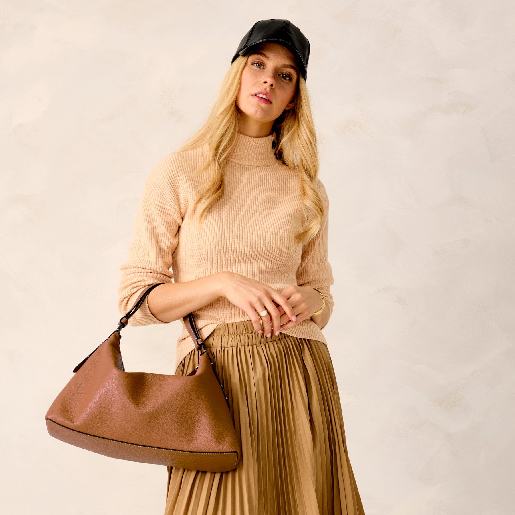 Marcelle Shoulder Bag - Leather | Vera Bradley