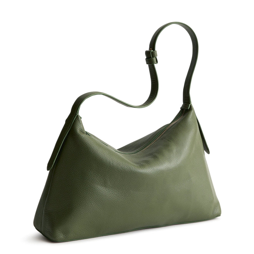 Marcelle Shoulder Bag-Bronze Green-Image 4-Vera Bradley