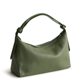Roxbury Crescent Shoulder Bag-Bronze Green-Image 1-Vera Bradley