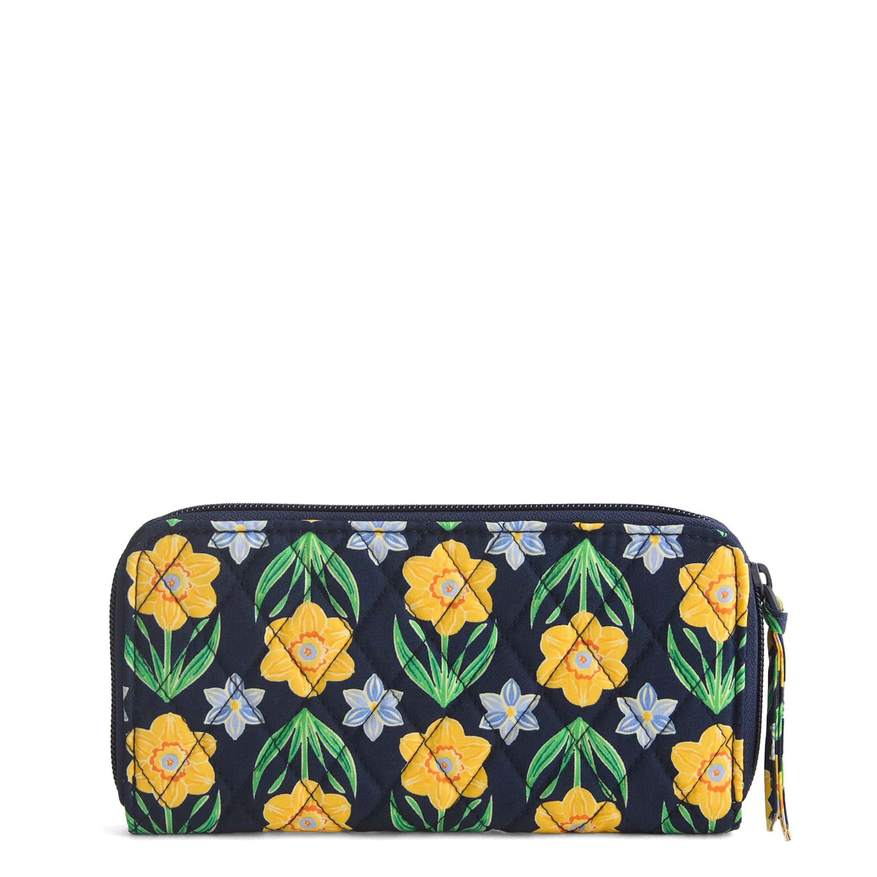 コンパクトウォレット フラワーアンドリーフ Continental Wallet - Cotton | Vera Bradley