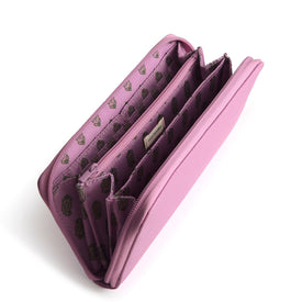 Continental Wallet-Smoky Grape-Image 3-Vera Bradley