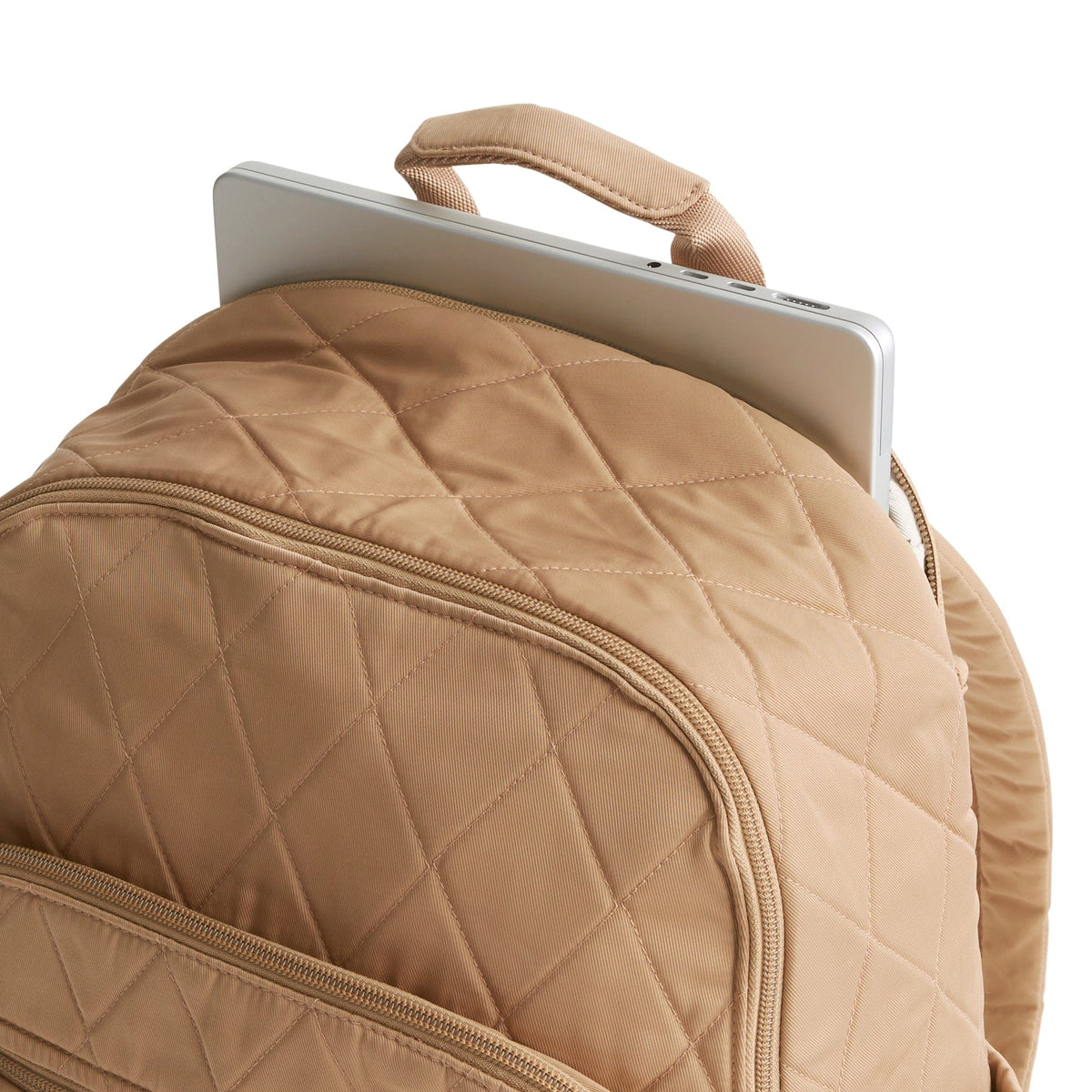 Vera Bradley Small Backpack in Performance Twill (Toasted Terracotta) NWT Campus Backpack - Performance Twill | Vera Bradley – Vera  main image 2