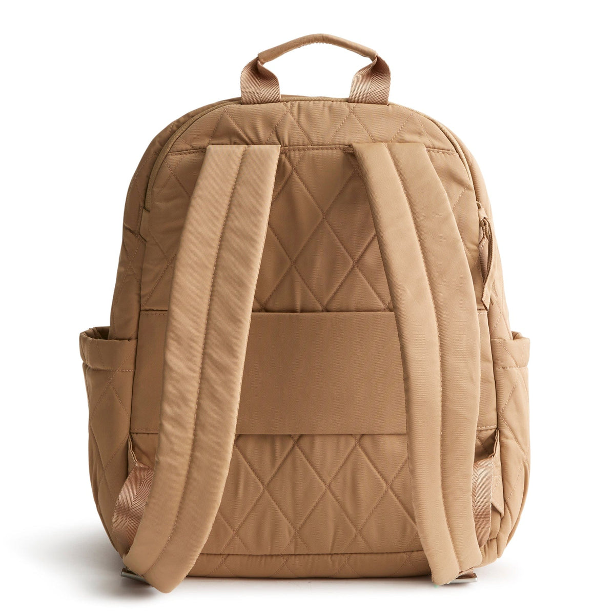 Vera New York Quilt Backpack Cognac Vera New York Black Emerson Quilt Dome Backpack Two  main image 3