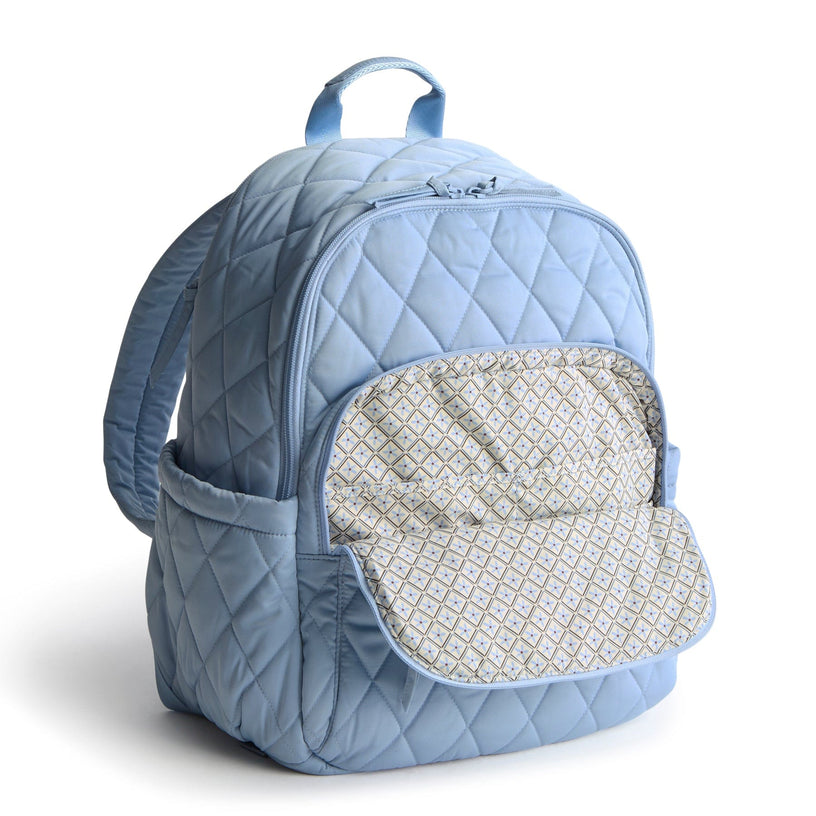 Bancroft Backpack-Soft Chambray-Image 4-Vera Bradley
