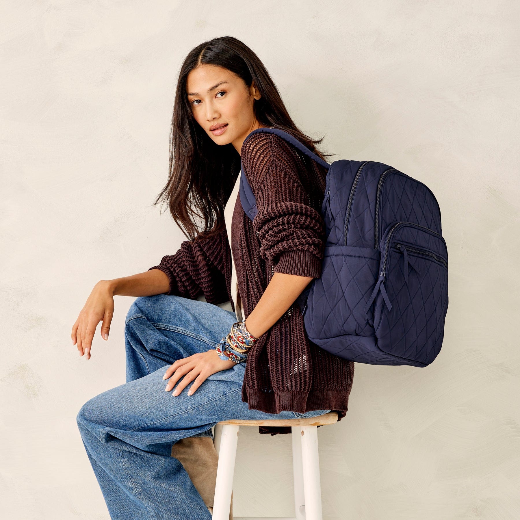 Large Bancroft Backpack Performance Twill Vera Bradley