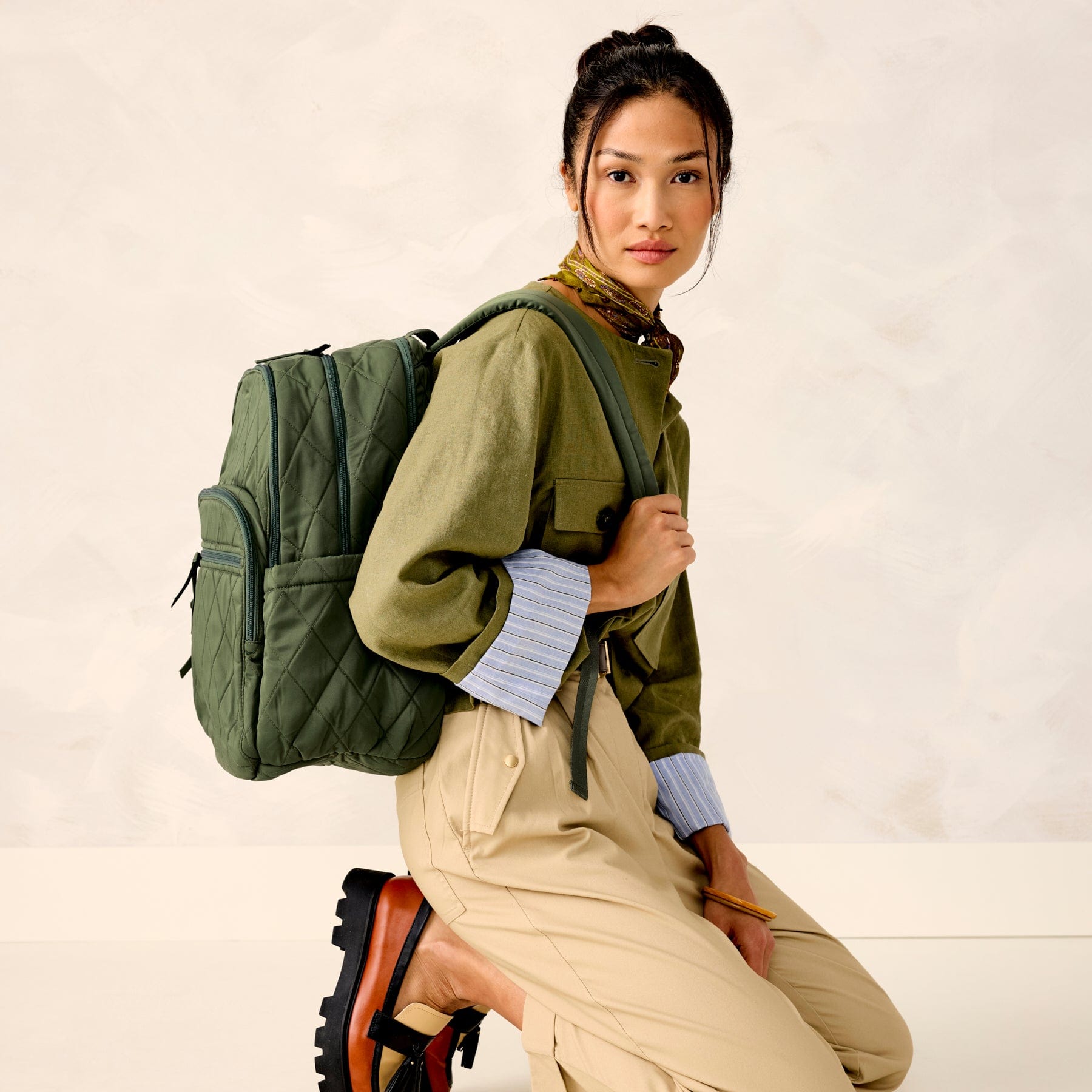 Large Bancroft Backpack Performance Twill Vera Bradley