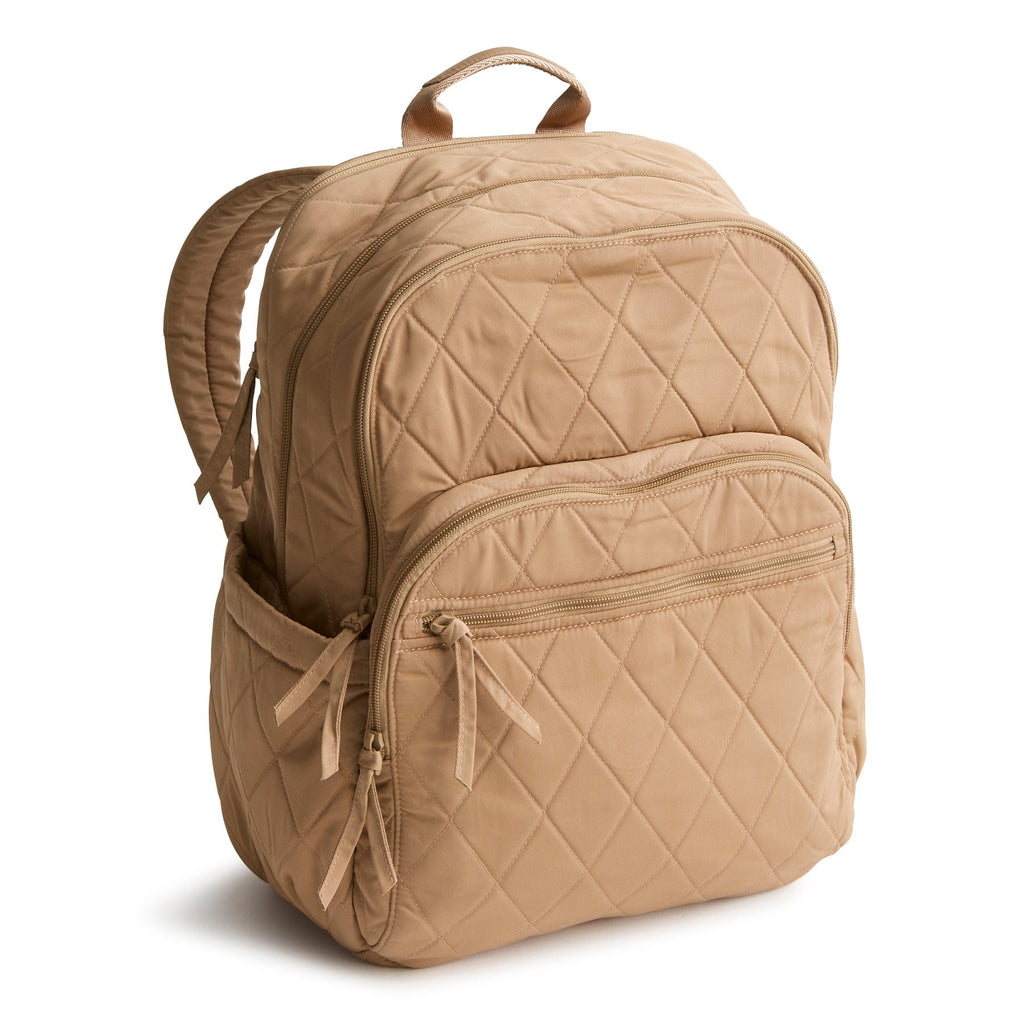 Leather Quilted Backpacks Like Vera Bradley Large Bancroft Backpack  Performance Twill Vera Bradley - Main Image