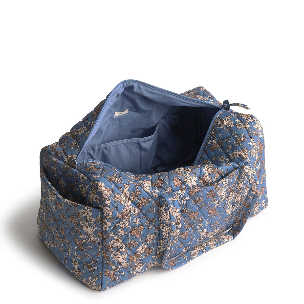 Deluxe Easy Carry Tote - Playful Cats Sky Blue print