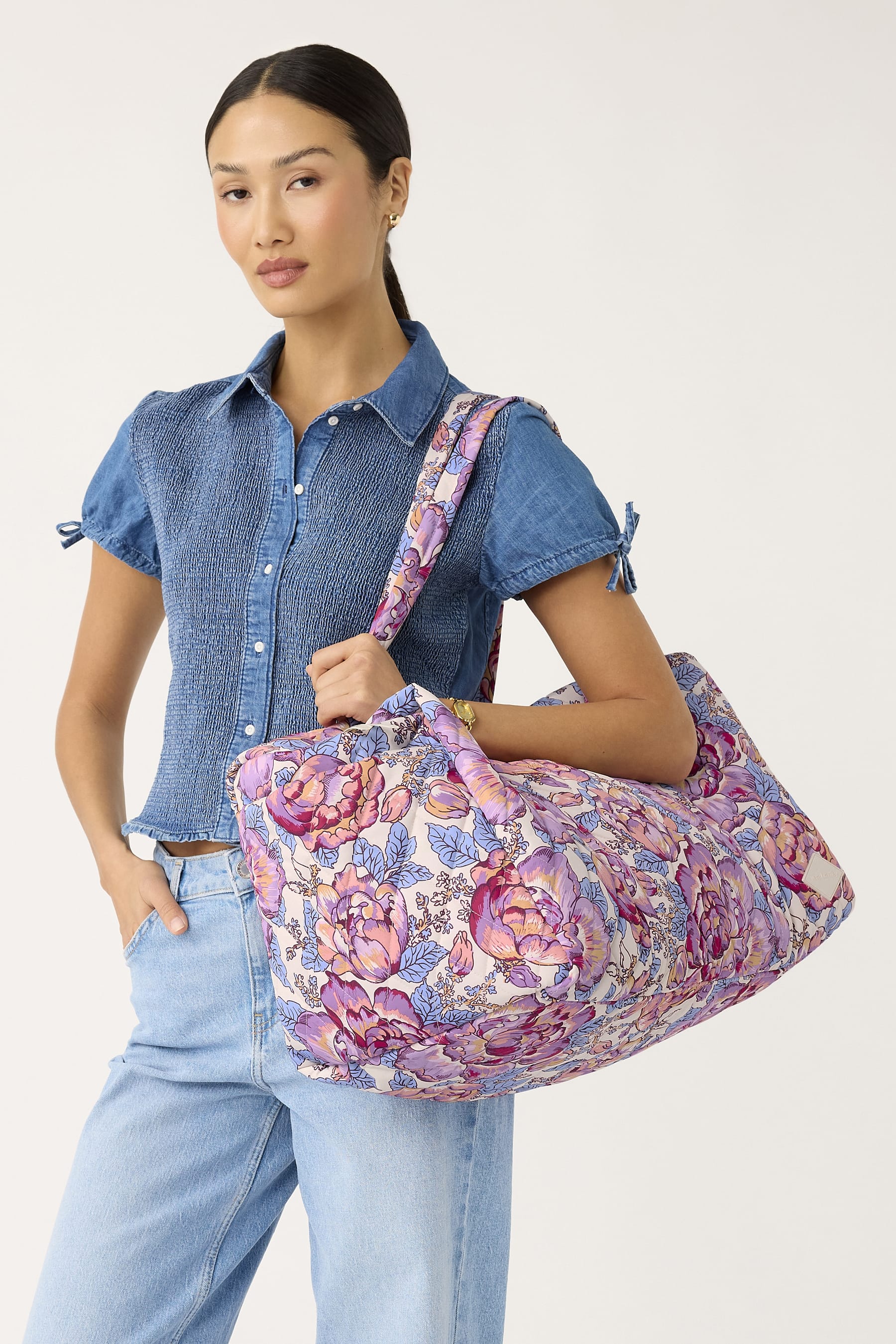 Large Original Duffel Bag - Featherweight | Vera Bradley