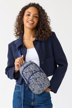 Lorman Sling Backpack - Waves Paisley - Image 2
