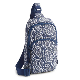 Lorman Sling Backpack - Waves Paisley - Image 1