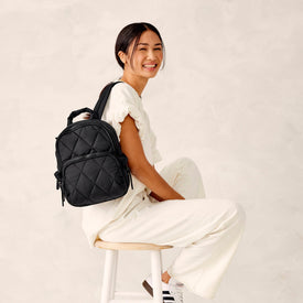 Vera Bradley Small Banbury Backpack Women in Moonless Night Black