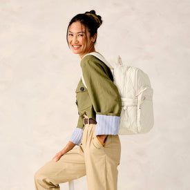 Large Bancroft Backpack-Pumice Stone-Image 2-Vera Bradley