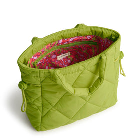 Mini Original Tote Bag-Spinach Green-Image 4-Vera Bradley