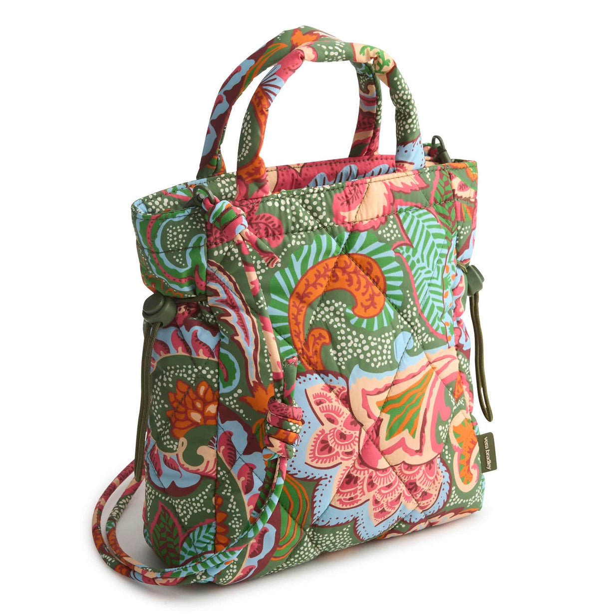 Vera Bradley 花柄トートバック リボンズ Small Original Zip Tote Bag - Cotton | Vera Bradley