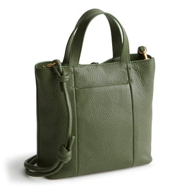 Mini Original Tote Bag-Bronze Green-Image 7-Vera Bradley