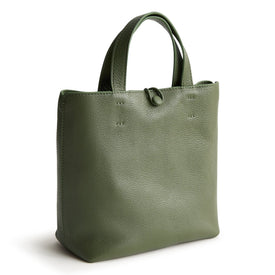 Mini Original Tote Bag-Bronze Green-Image 4-Vera Bradley