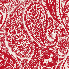 Plush Throw Blanket-Paisley Key-Image 3-Vera Bradley