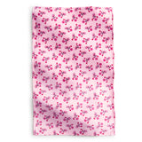 Plush Throw Blanket - Melissa Ditsy Pink - Swatch Image