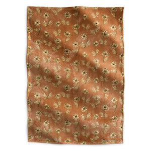 Oversized Throw Blanket - Anemones Macaroon - Swatch Image