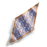 Diamond Silk Scarf - Bachelor Buttons Grapemist - Swatch Image