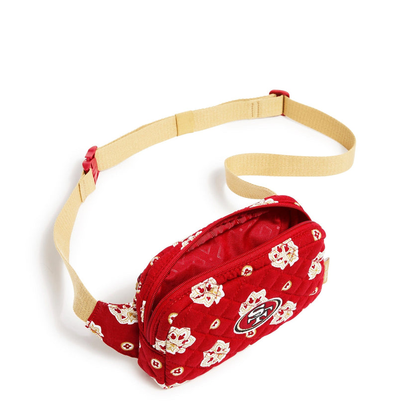 NFL Mini Belt Bag-San Francisco 49ers Bandana-Image 2-Vera Bradley
