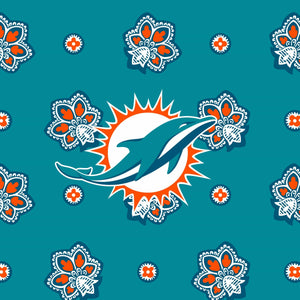 NFL Mini Belt Bag-Miami Dolphins Bandana-Image 3-Vera Bradley