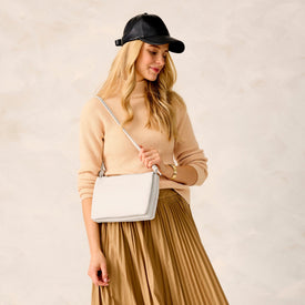 Foxbury Crossbody-Cottage Cream-Image 3-Vera Bradley