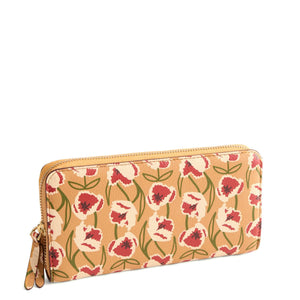 Continental Wallet - Curly Tulips - Swatch Image