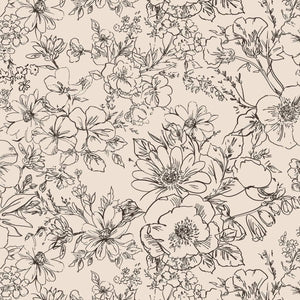 Jewelry Hard Case-Bloom Cottage Cream-Image 3-Vera Bradley