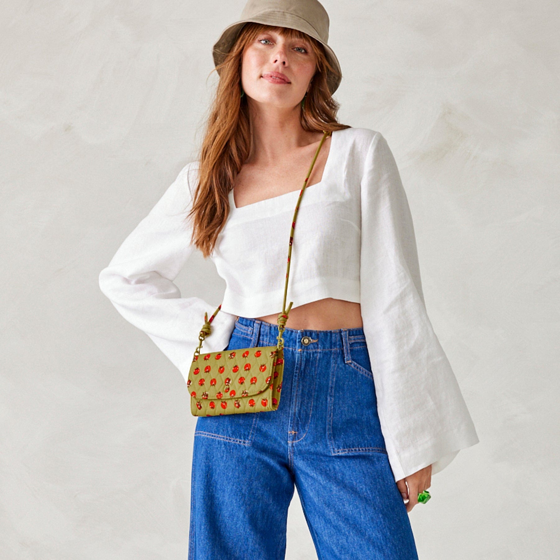 Wildwood Wallet Crossbody - Cotton | Vera Bradley