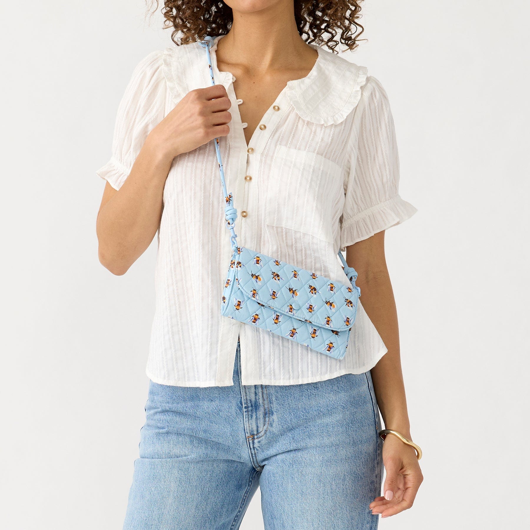 Wildwood Wallet Crossbody - Cotton | Vera Bradley