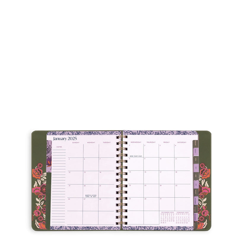 2025 12 Month Large Planner Vera Bradley