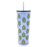 Tumbler with Straw - Slow Dance - Swatch Image