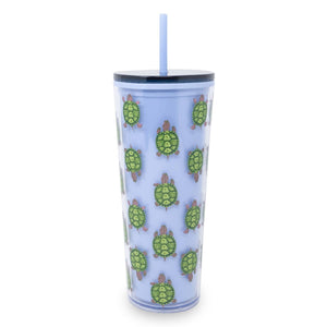 Tumbler with Straw - Slow Dance - Swatch Image