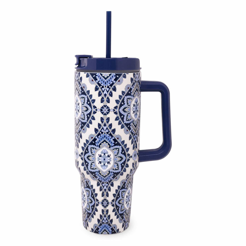 Stainless Steel XL Tumbler w/Handle | Vera Bradley