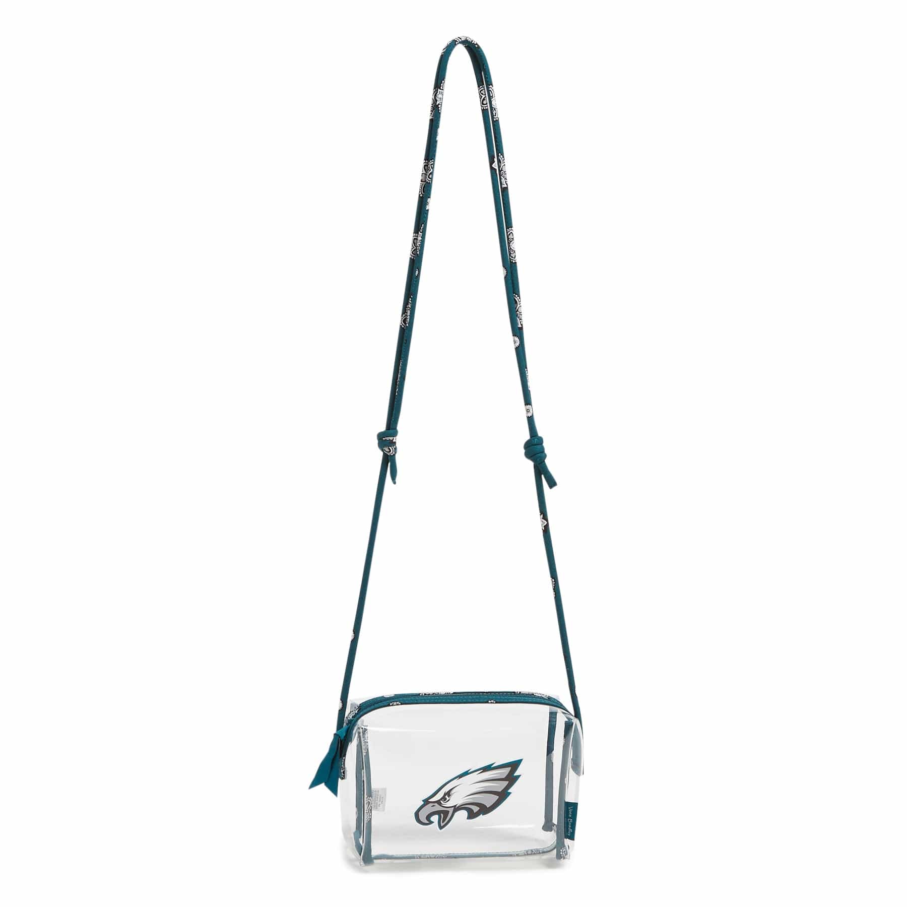 NFL Clear Crossbody-Philadelphia Eagles Bandana-Image 1-Vera Bradley