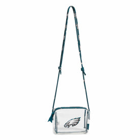 NFL Clear Crossbody-Philadelphia Eagles Bandana-Image 1-Vera Bradley