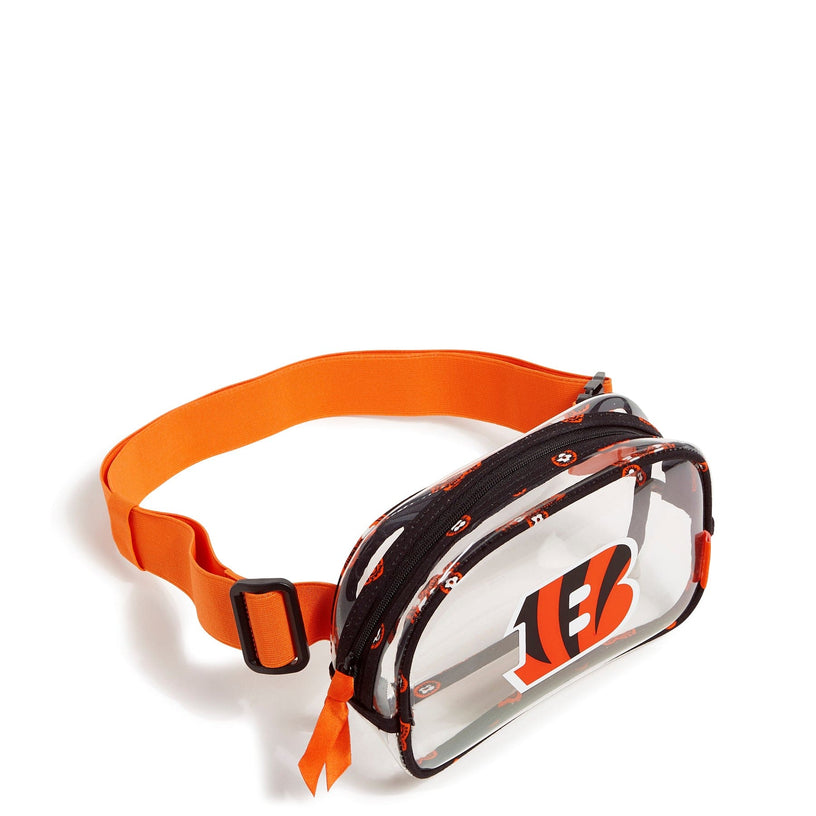 NFL Clear Small Belt Bag-Cincinnati Bengals Bandana-Image 2-Vera Bradley