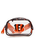NFL Clear Small Belt Bag - Cincinnati Bengals Bandana - Swatch Image