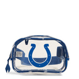 NFL Clear Small Belt Bag - Blue/White Bandana with Indianapolis Colts - Swatch Image