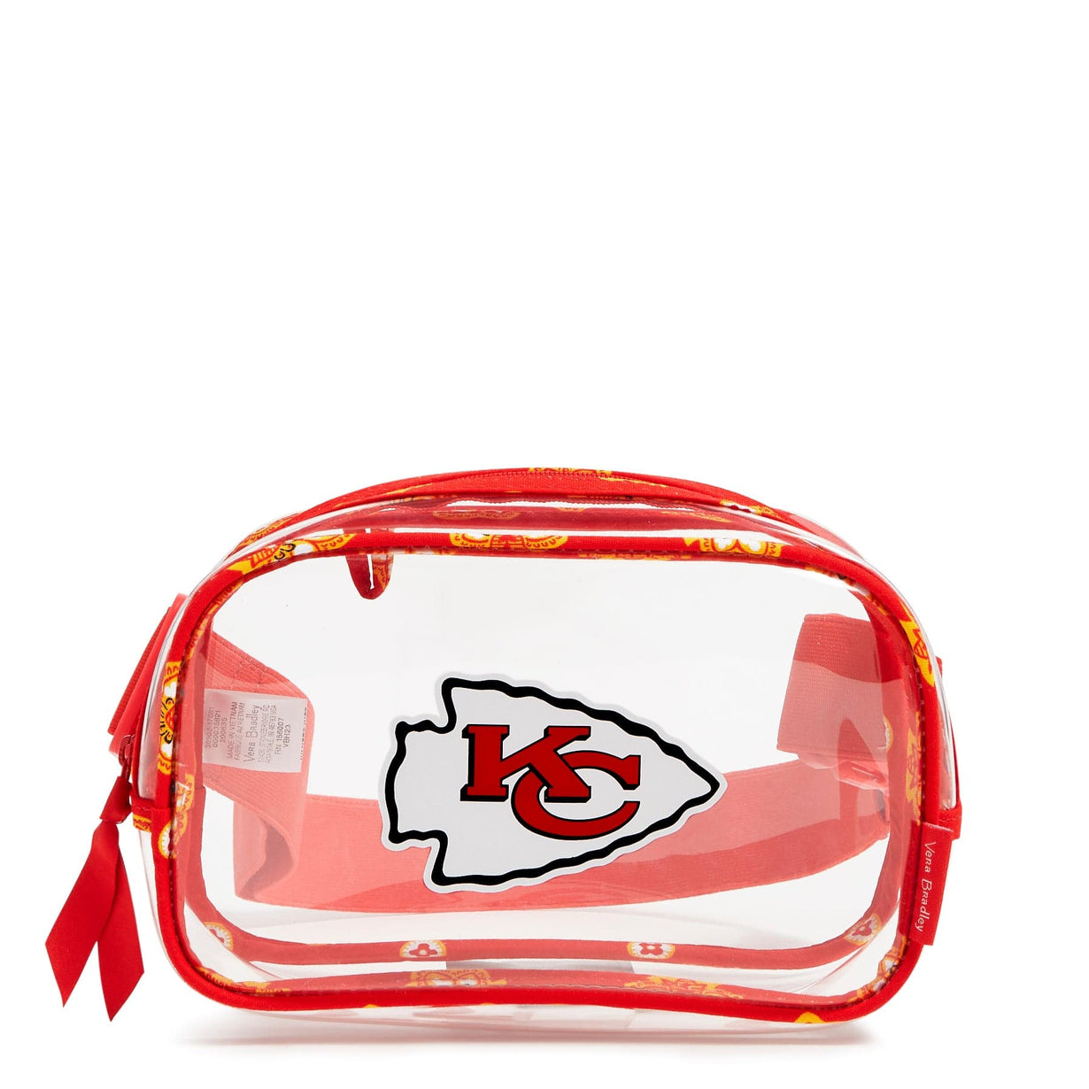 Kansas City Chiefs NFL Clear Small Belt Bag Vera Bradley