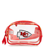 NFL Clear Small Belt Bag - Kansas City Chiefs Bandana - Swatch Image