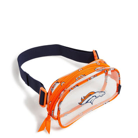 NFL Clear Small Belt Bag-Denver Broncos Bandana-Image 2-Vera Bradley