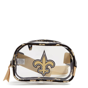 NFL Clear Small Belt Bag - New Orleans Saints Bandana - Swatch Image
